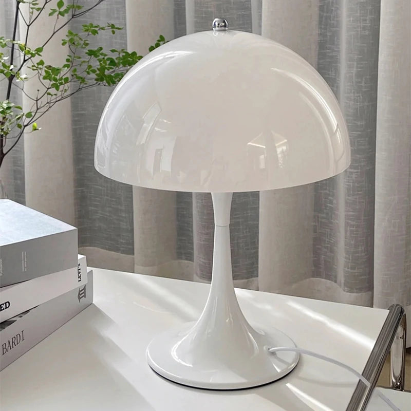 White Minimalist Design Table Lamp