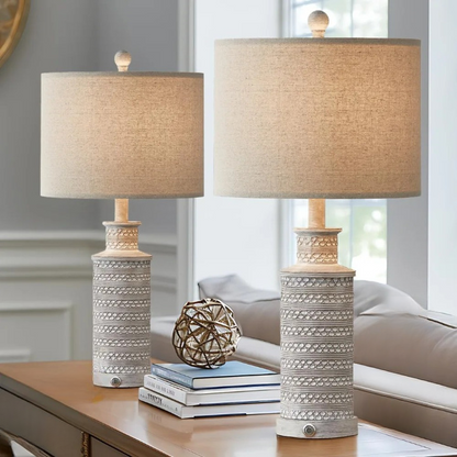 Coastal Table Lamp Set