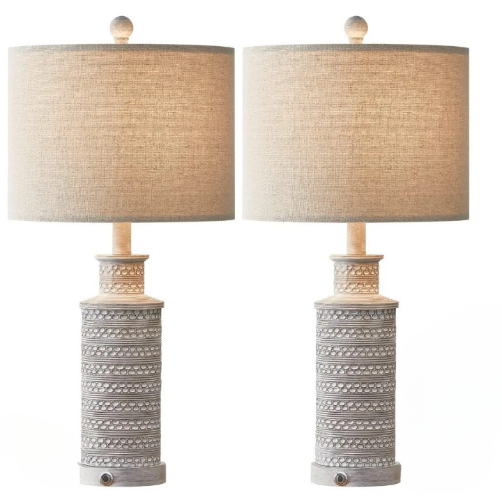 Gray Table Lamps