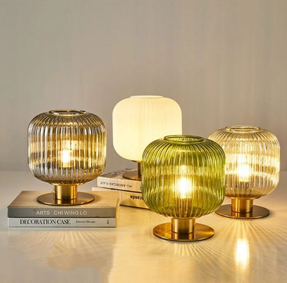 Retro Glass Table Lamp