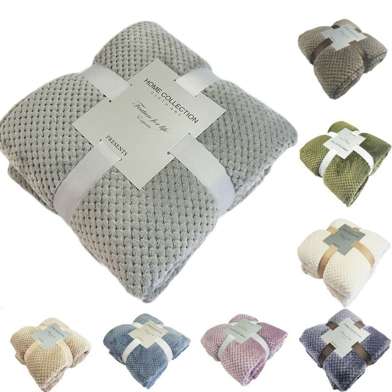 Warm Soft Fleece Throw