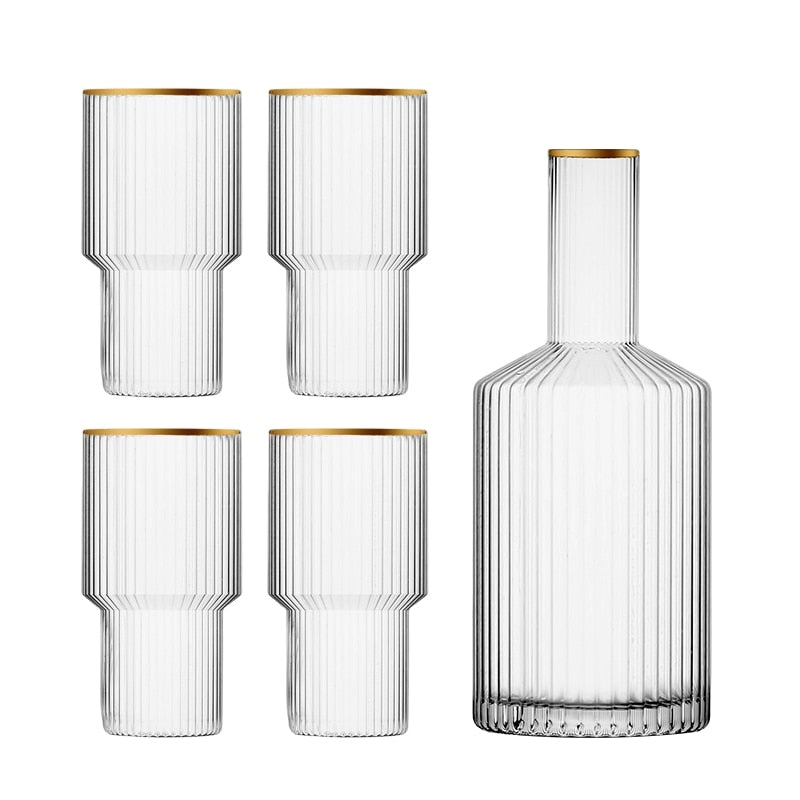 Ripple Glass Carafe Set – Uphill Shop